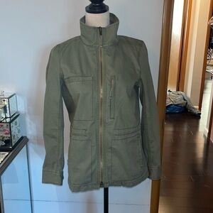 Madewell Surplus Passage Utility Jacket Olive Green Medium.  Excellent condition